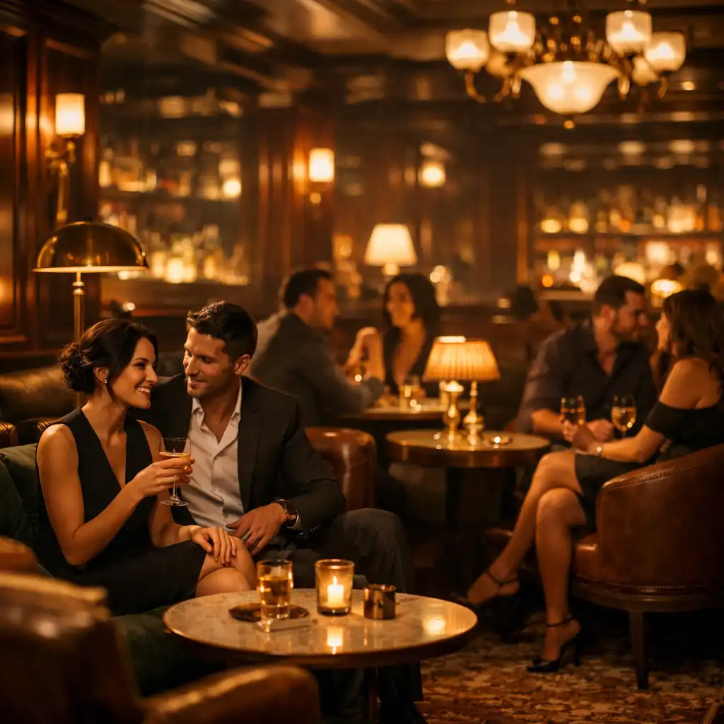 Elegancka strefa lounge